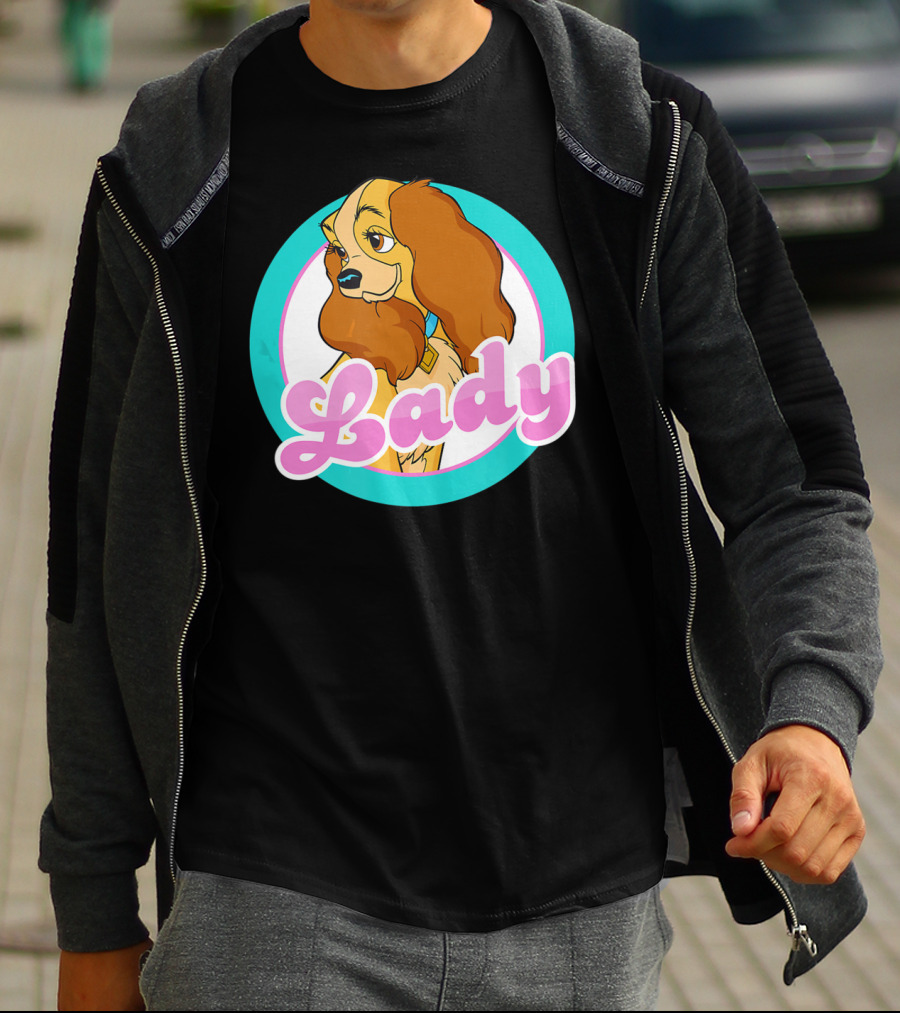 Lady And The Tramp Lady Face Disney T-Shirt
