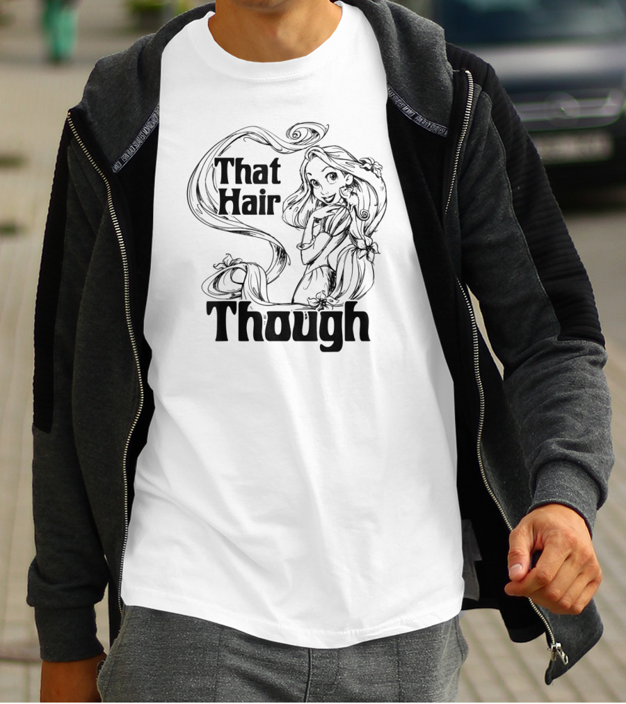Disney Tangled Rapunzel That Hair Though Sketch T-Shirt