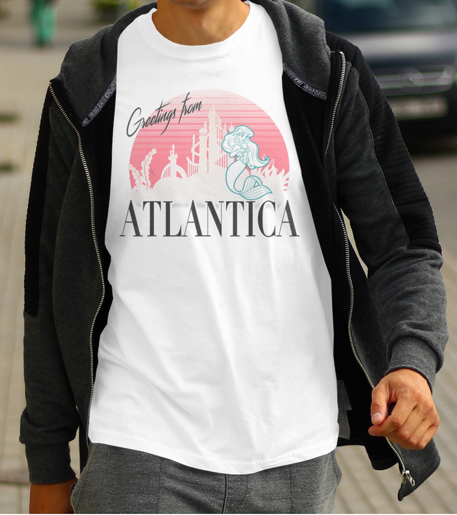 Greetings From Atlantica Disney The Little Mermaid Ariel T-Shirt