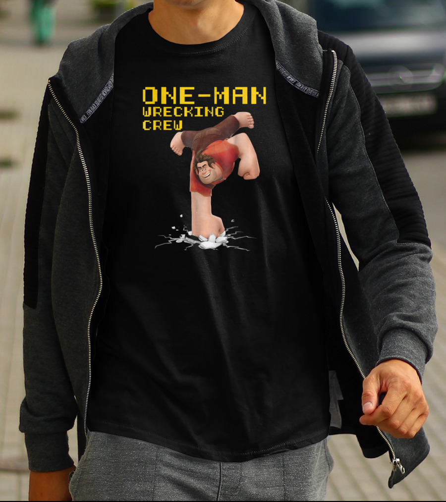 Disney Wreck It Ralph 2 One-Man Wrecking Crew T-Shirt