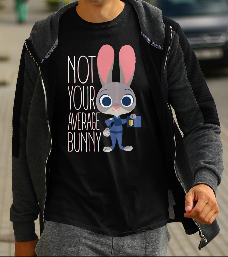 Disney Zootopia Not Your Average Bunny Judy Hopps T-Shirt
