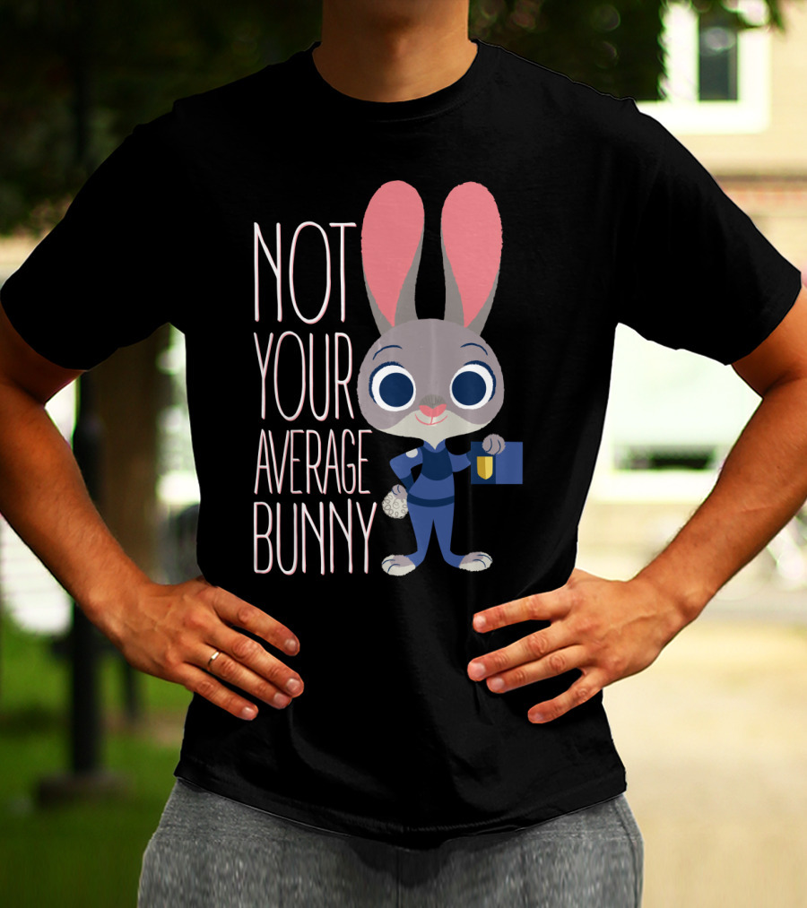 Disney Zootopia Not Your Average Bunny Judy Hopps T-Shirt