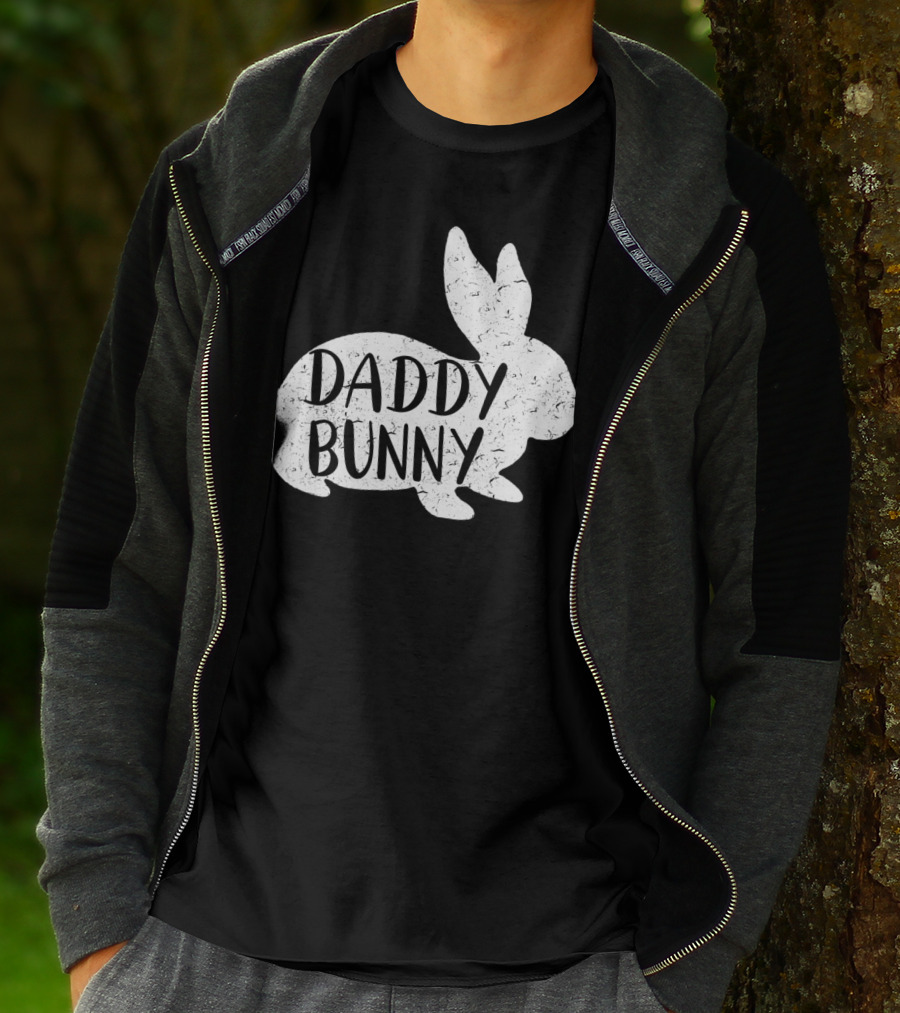 Daddy Bunny Cute Matching Family Easter Bunny T-Shirt
