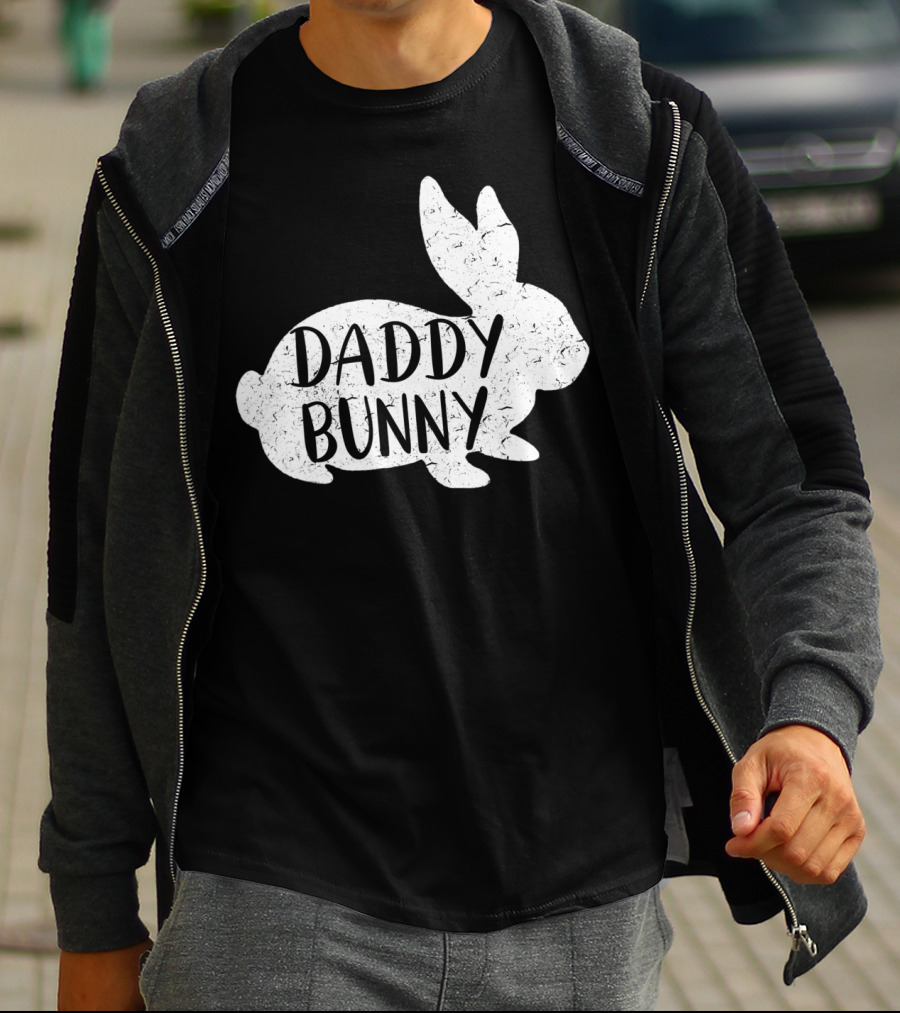 Daddy Bunny Cute Matching Family Easter Bunny T-Shirt