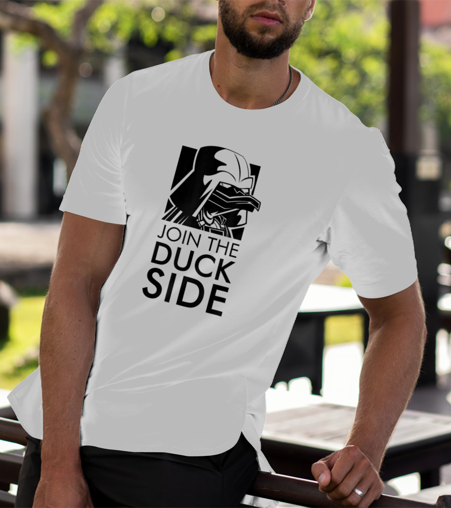 Join The Duck Side Ducky Ducks Duckling Fun Darth Vader T-Shirt