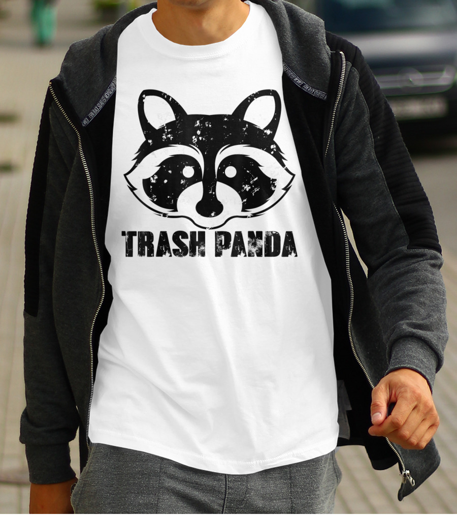 Trash Panda Raccoon Save The Trash Panda Bear T-Shirt