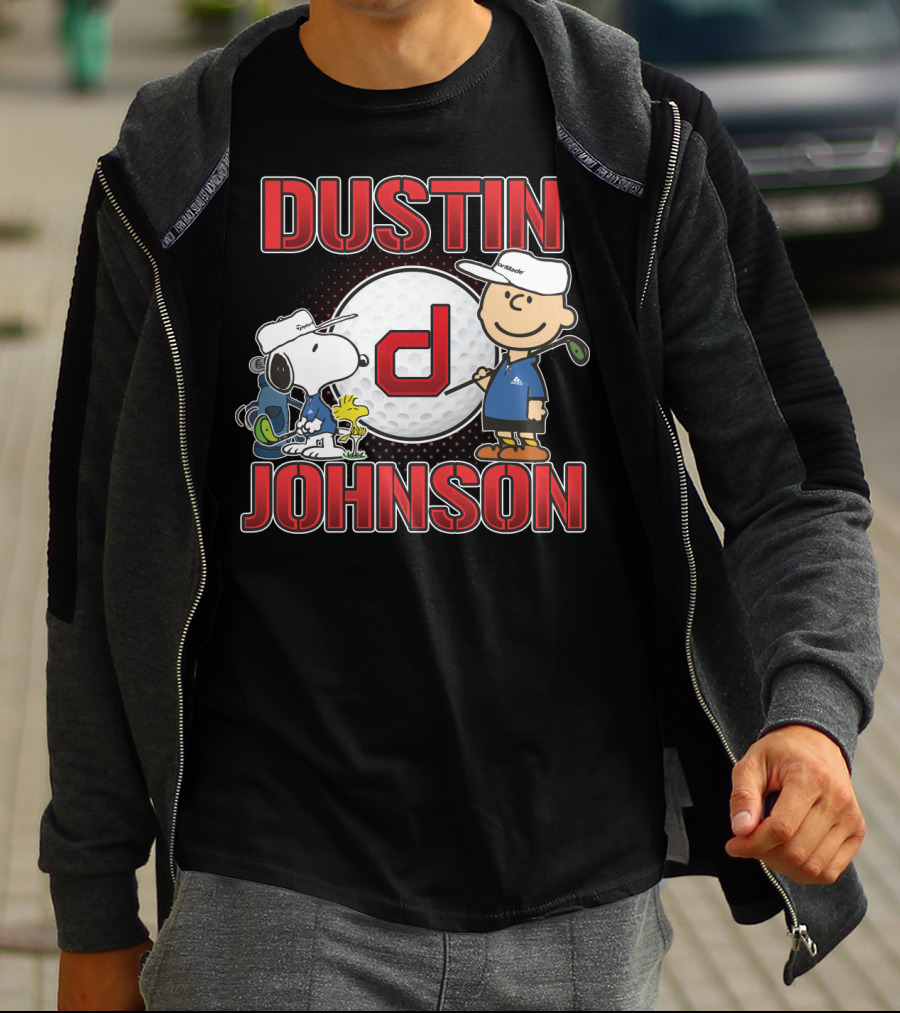 Dustin Johnson Pro Golf Snoopy The Peanuts Movie T-Shirt