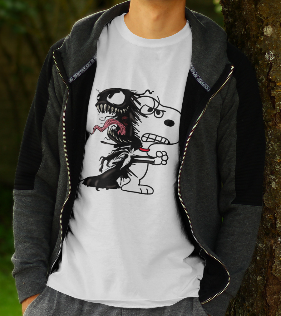 Venom Snoopy Mashup The Peanuts Movie T-Shirt