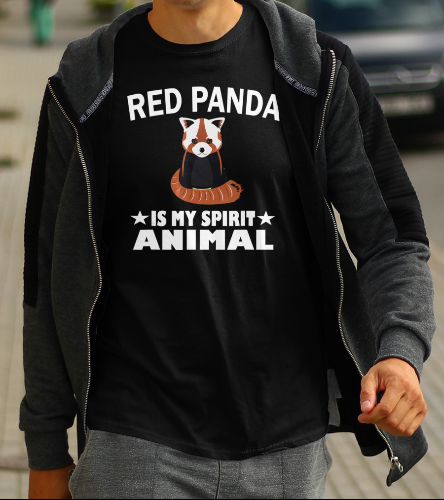 Red Panda Is My Spirit Animal T-Shirt