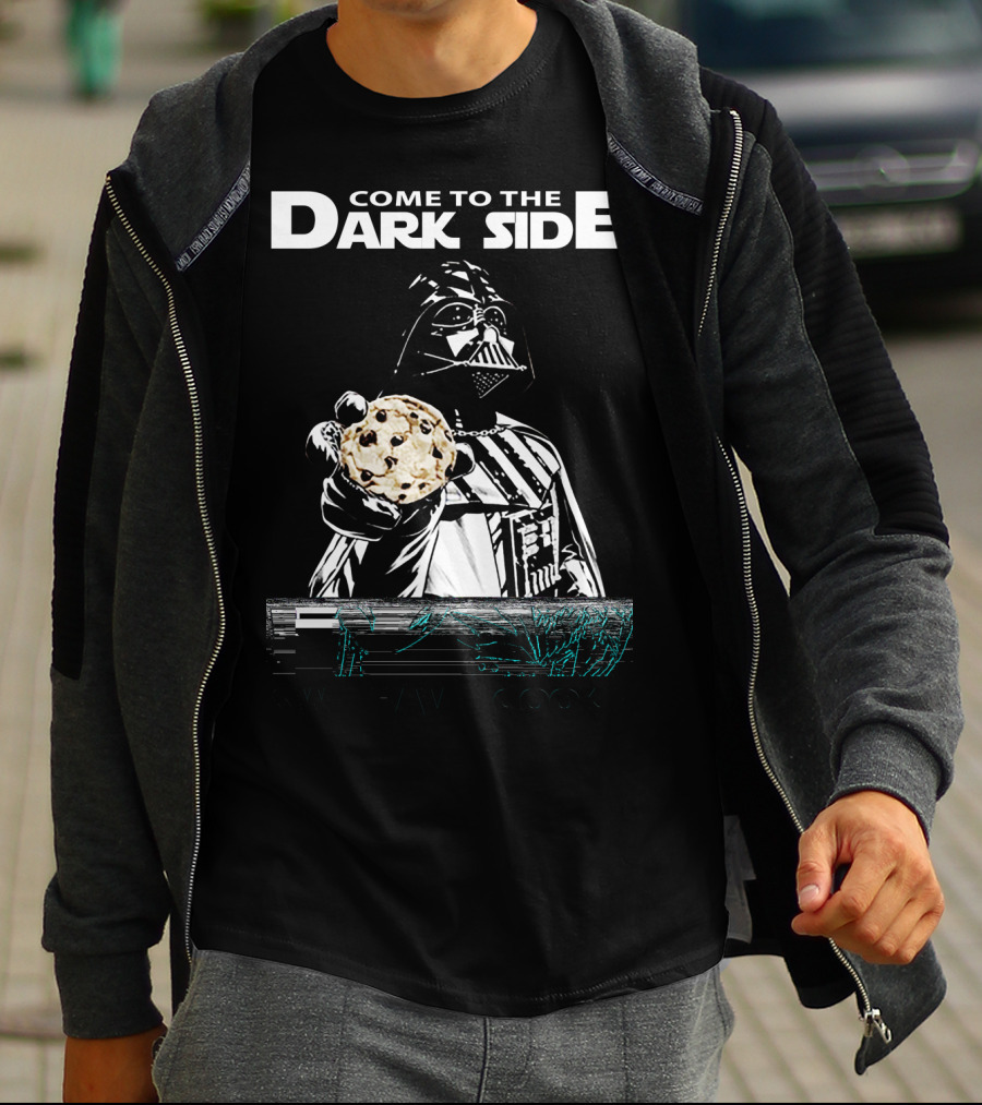 Come To The Dark Side We Have Cookies Darth Vader T-Shirt