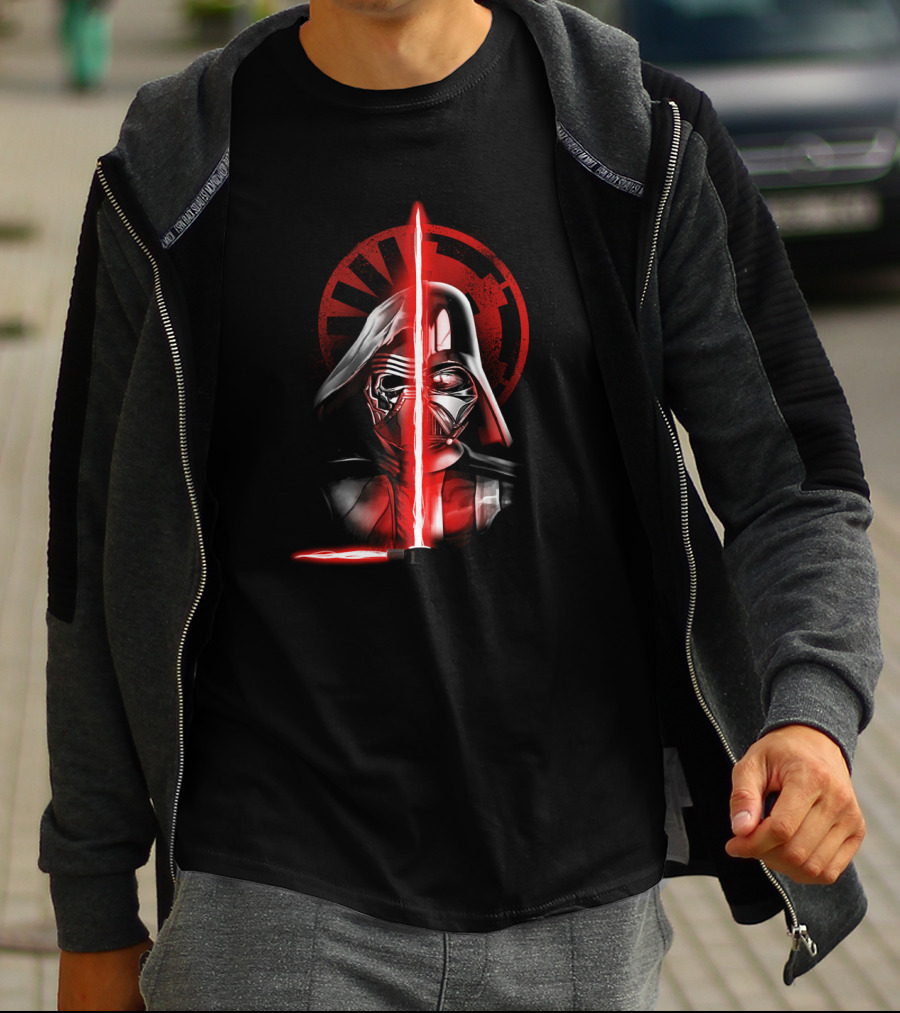 Dark Side Legacy Darth Vader Star Wars Kylo Ren Lightsaber Sith T-Shirt