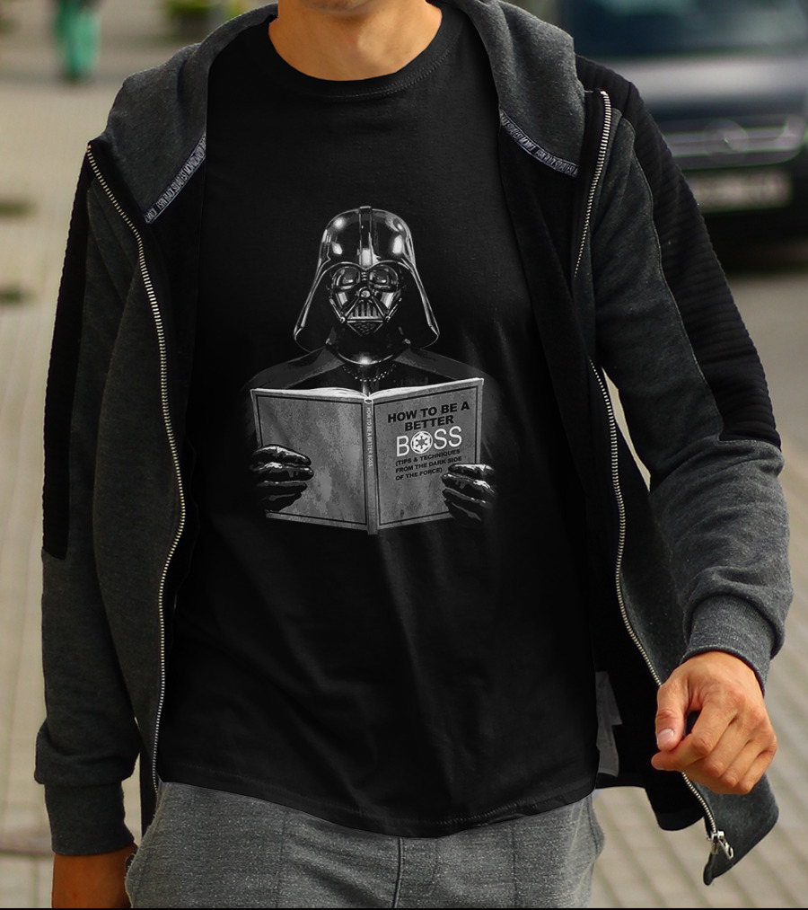 How To Be A Better Boss 7 Techniques From The Dark Side Of The Force Darth Vader Star Wars T-Shirt