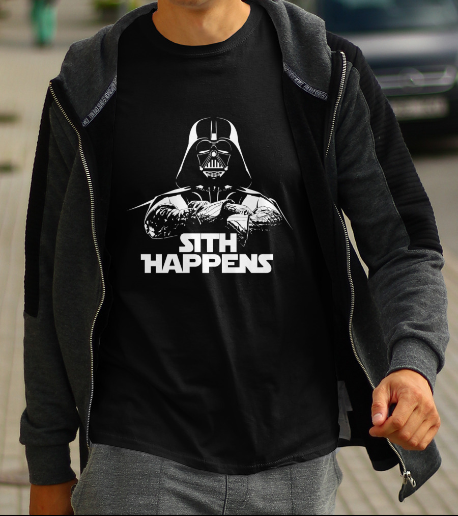 Darth Vader Sith Happens Star Wars T-Shirt