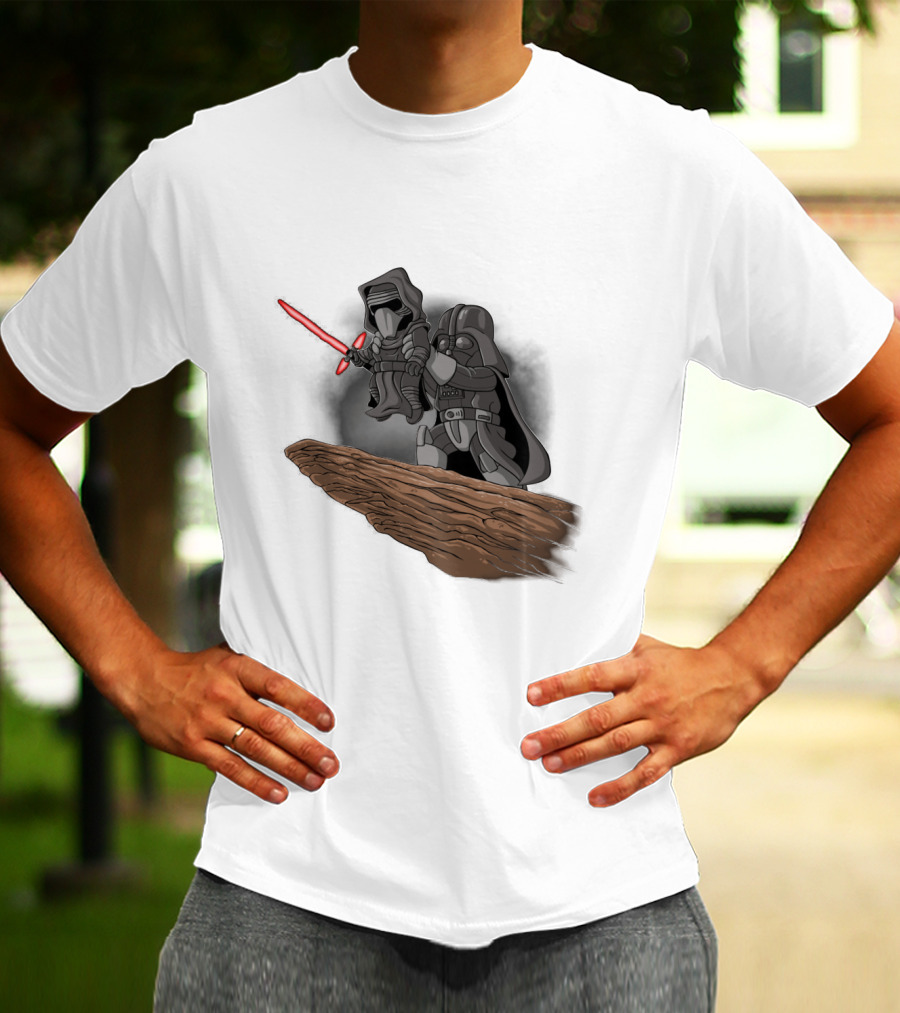 Darth Vader Sith King Lion King Scene Star Wars T-Shirt
