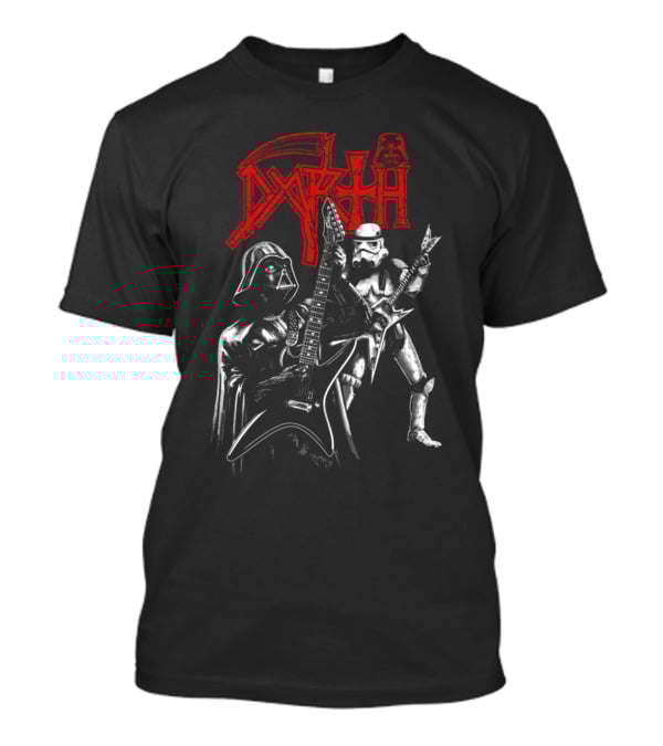 Darth Vader Star Wars Sith Rock Band Guitar Stormtrooper T-Shirt