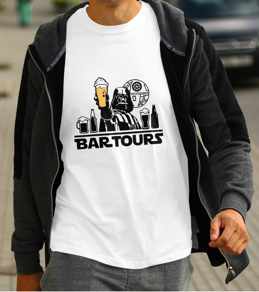 Darth Vader Beer Lovers Bar Tours Star Wars T-Shirt