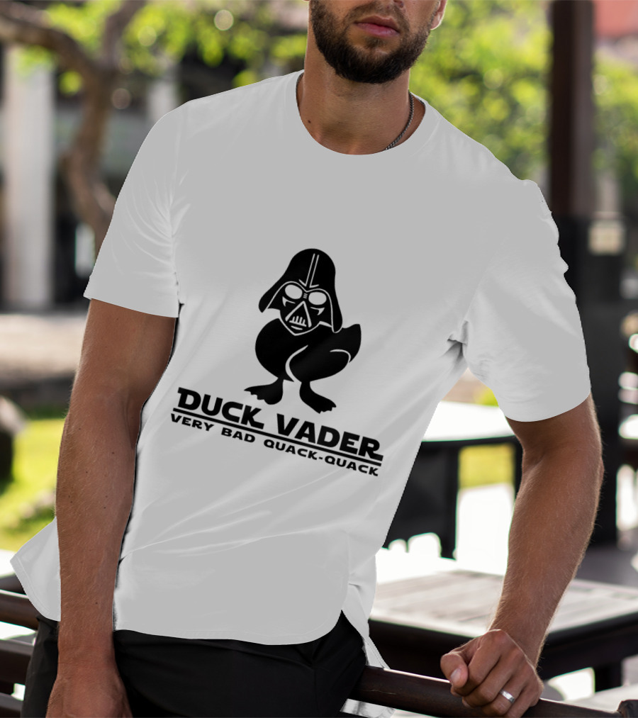 Duck Vader Very Bad Quack Quack Star Wars Darth Vader T-Shirt