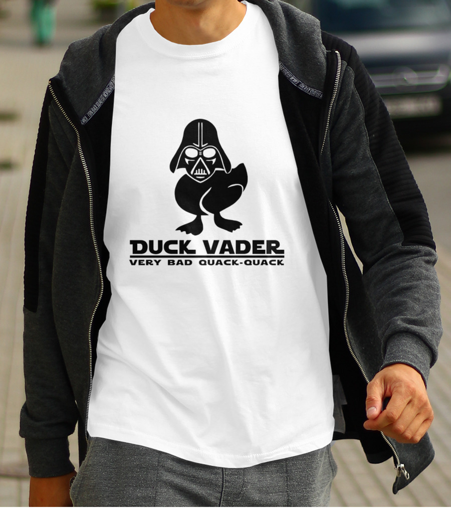 Duck Vader Very Bad Quack Quack Star Wars Darth Vader T-Shirt