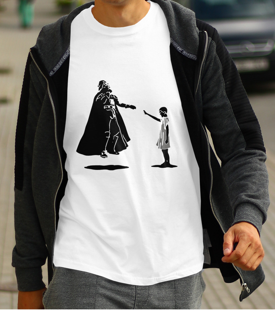 Eleven Versus Darth Vader Showdown Star Wars T-Shirt