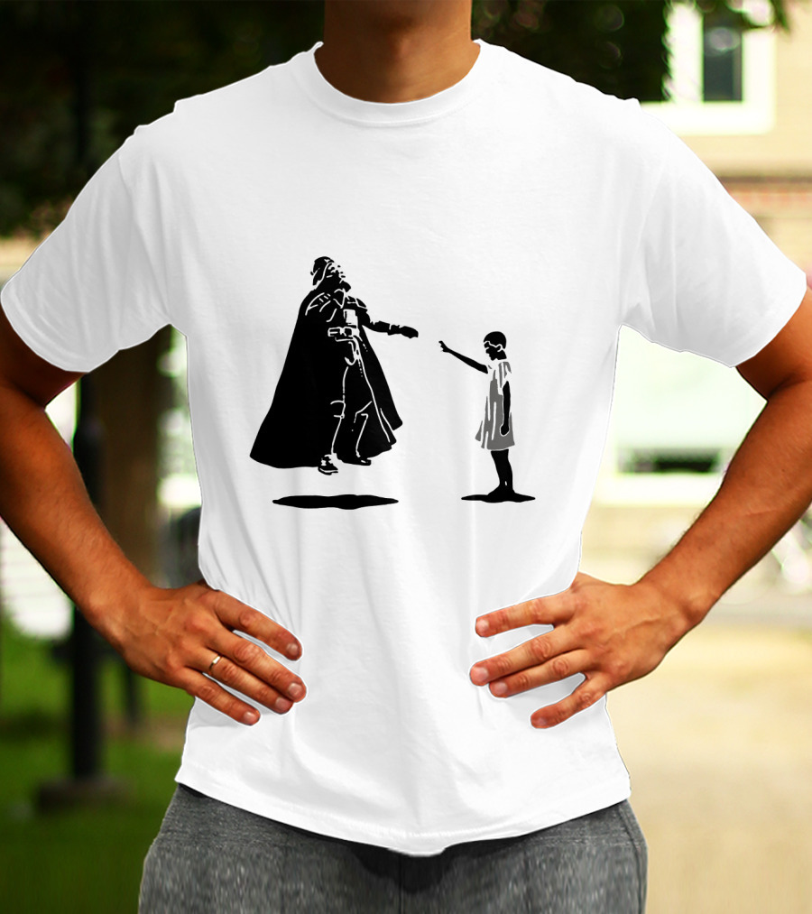 Eleven Versus Darth Vader Showdown Star Wars T-Shirt