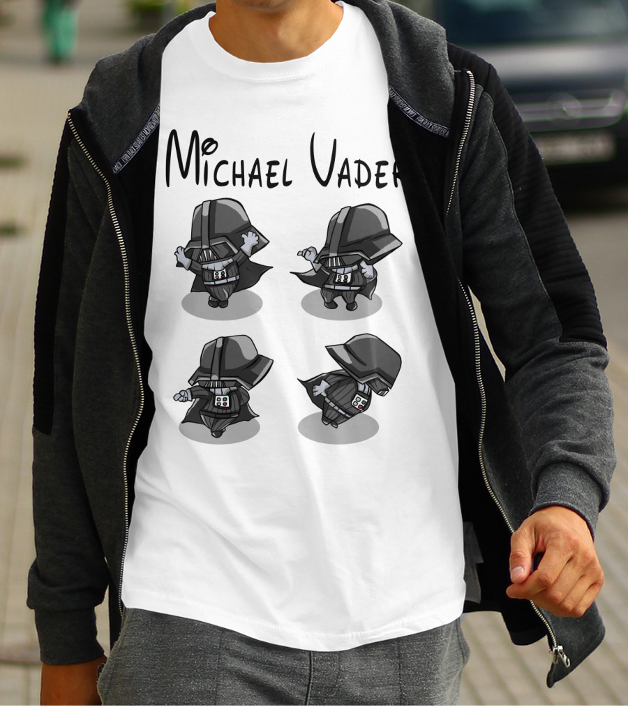 Michael Vader Chibi Darth Vader Star Wars T-Shirt