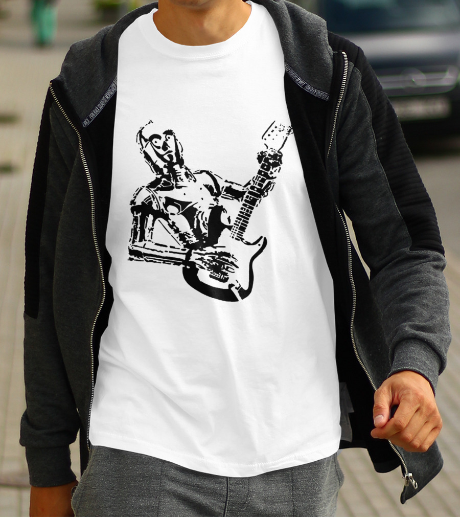 C 3PO Guitar Playing Droids Star Wars T-Shirt