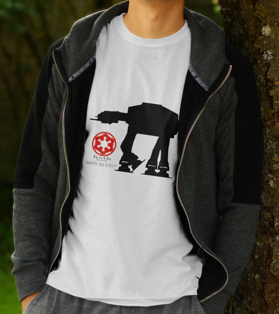 Hoth Mobile Whepe You AT-AT? Star Wars Droids T-Shirt