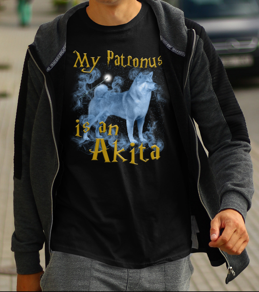 My Patronus Is An Akita T-Shirt