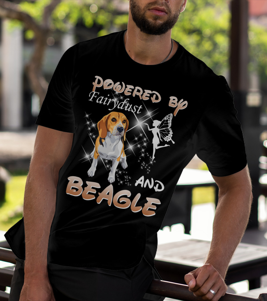 Powered By Fairydust And Beagle T-Shirt