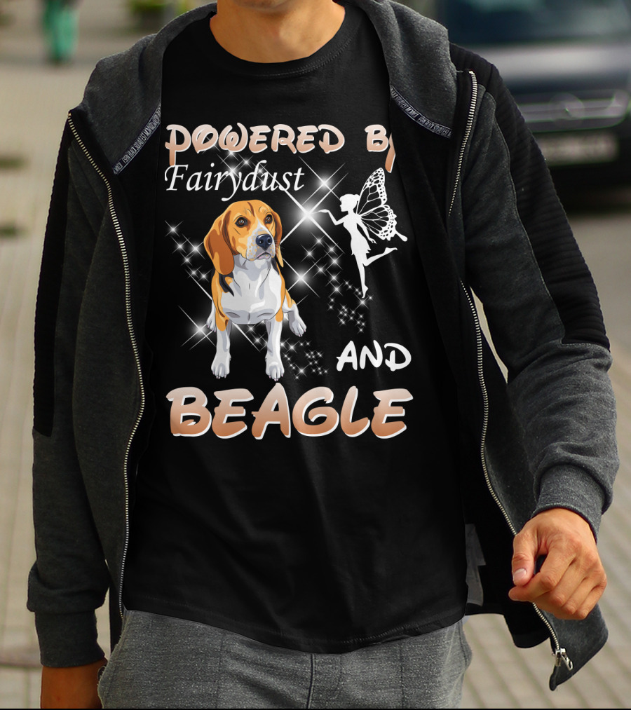 Powered By Fairydust And Beagle T-Shirt