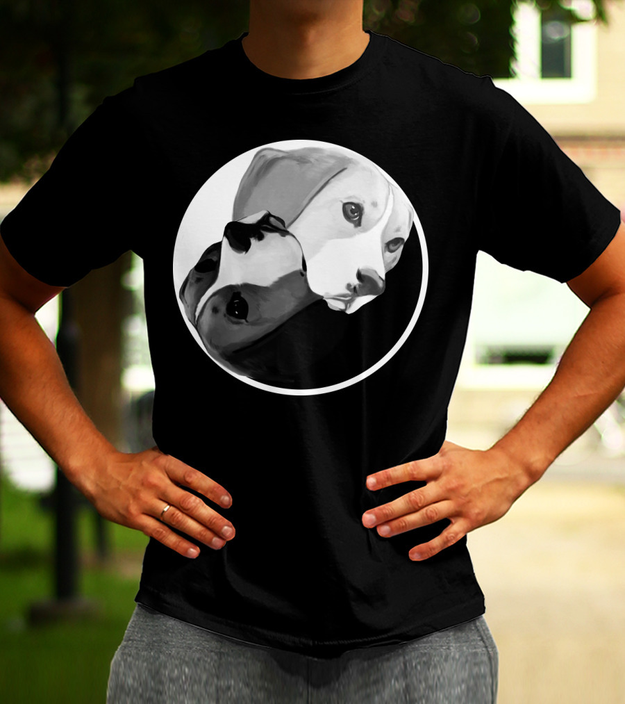 Yin Yang Beagle Harmony T-Shirt