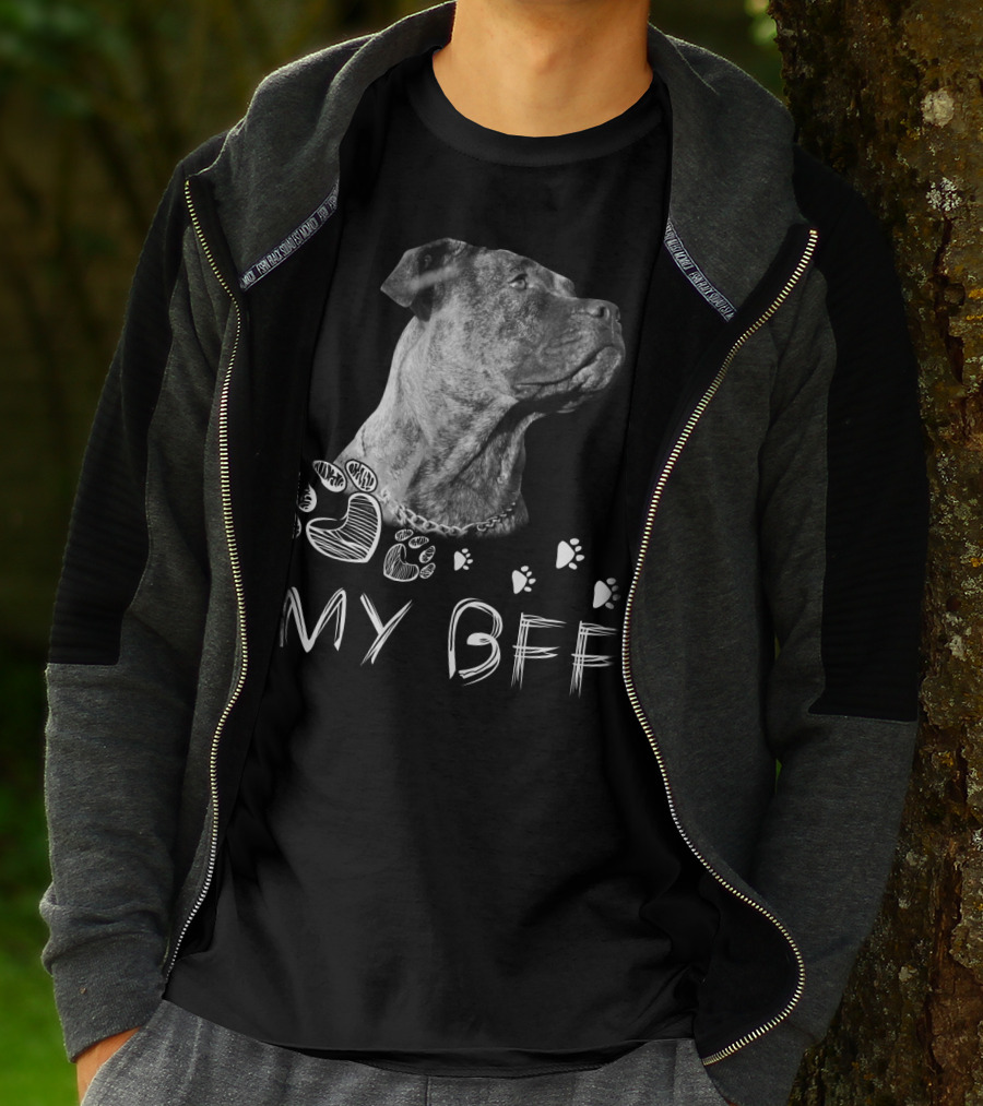 Cane Corso My BFF Paw Prints T-Shirt