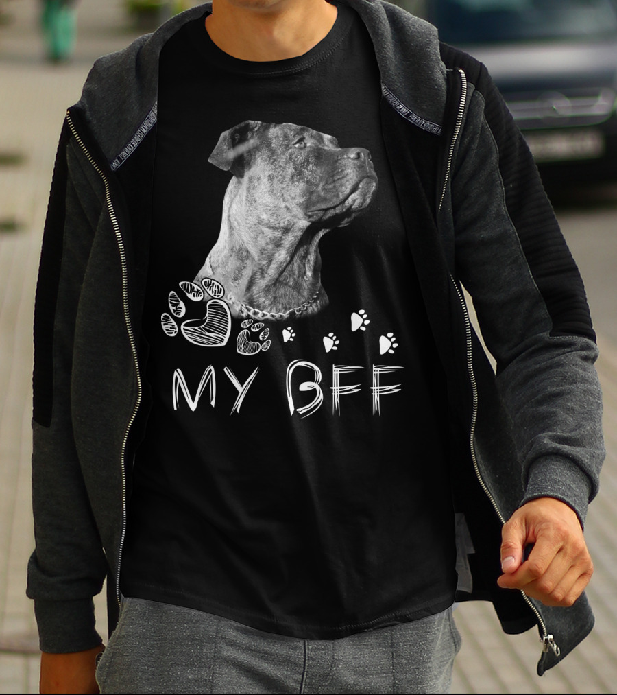 Cane Corso My BFF Paw Prints T-Shirt