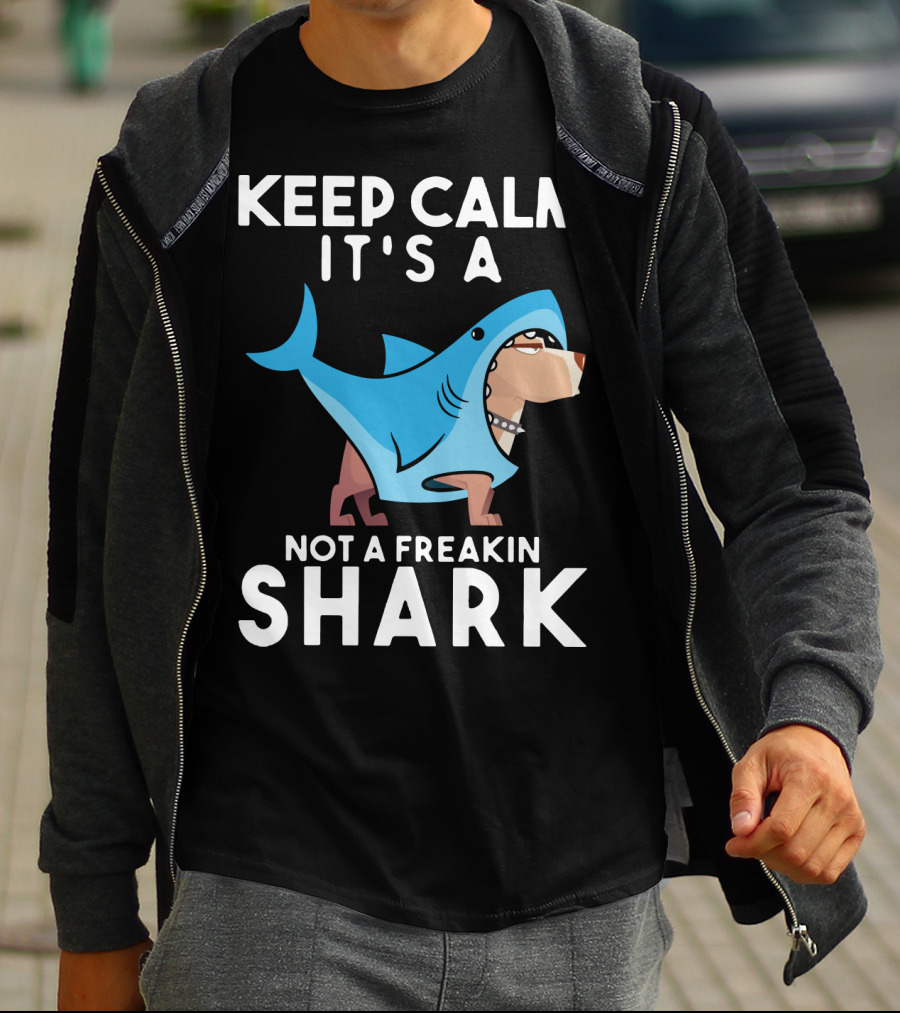 Keep Calm It's A Cane Corso Not A Freakin Shark T-Shirt