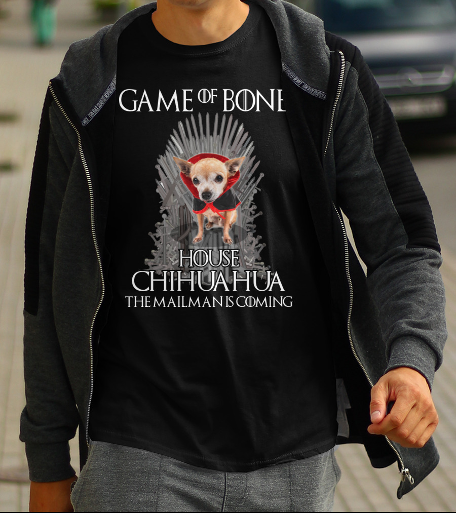 Game Of Bones House Chihuahua The Mailman Is Coming T-Shirt