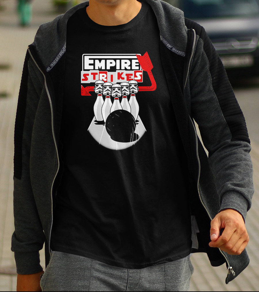 Empire Strikes Stormtrooper Bowling Star Wars Bowling Pin T-Shirt