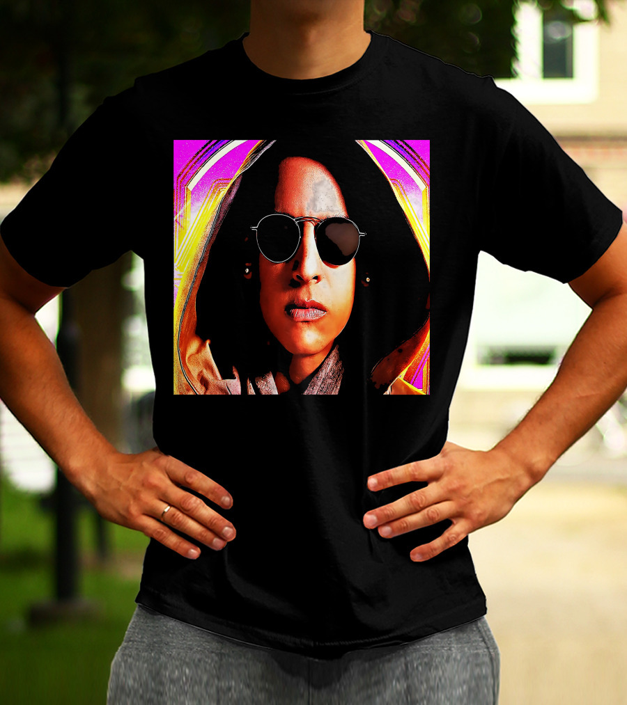 Papa Yankee Retro Neon Sunglasses T-Shirt