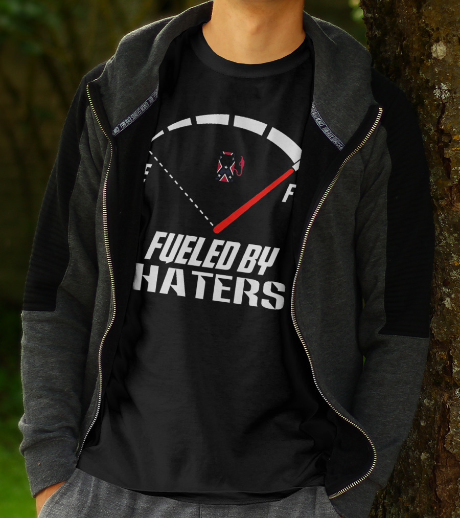 Southern United States Fueled By Haters E F Meter Flag T-Shirt