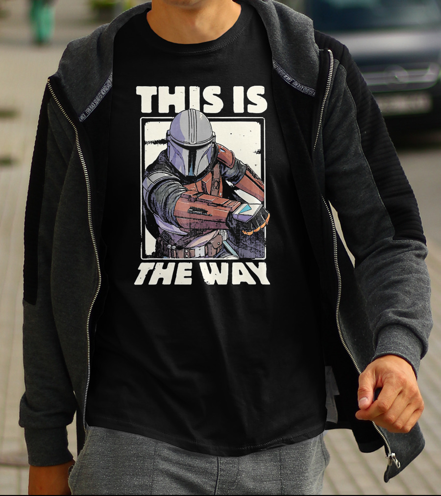 This Is The Way Mandalorian Warrior Emblem T-Shirt
