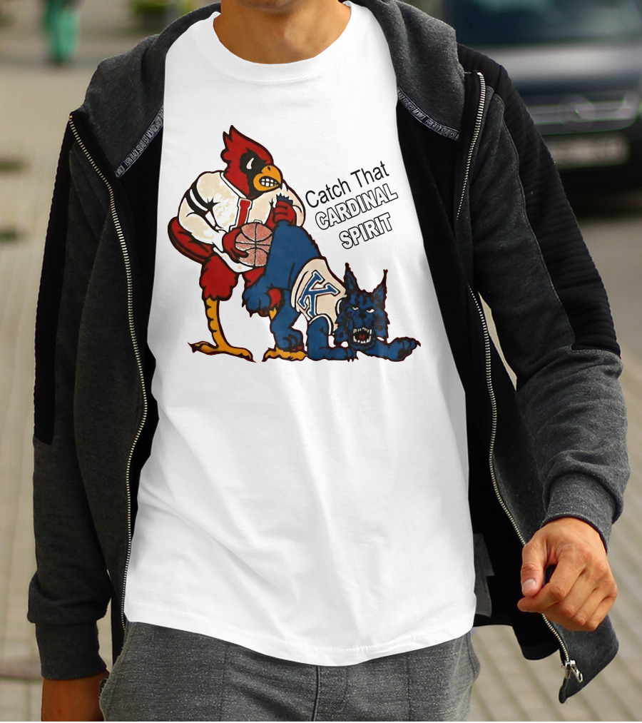 Catch That Cardinal Spirit Arizona Dominates Kentucky Basketball T-Shirt