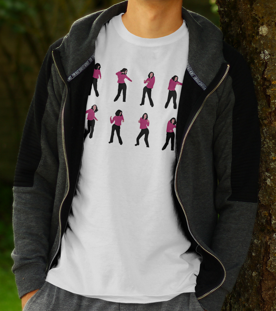 Monica Dancing Moves Friends TV Show T-Shirt