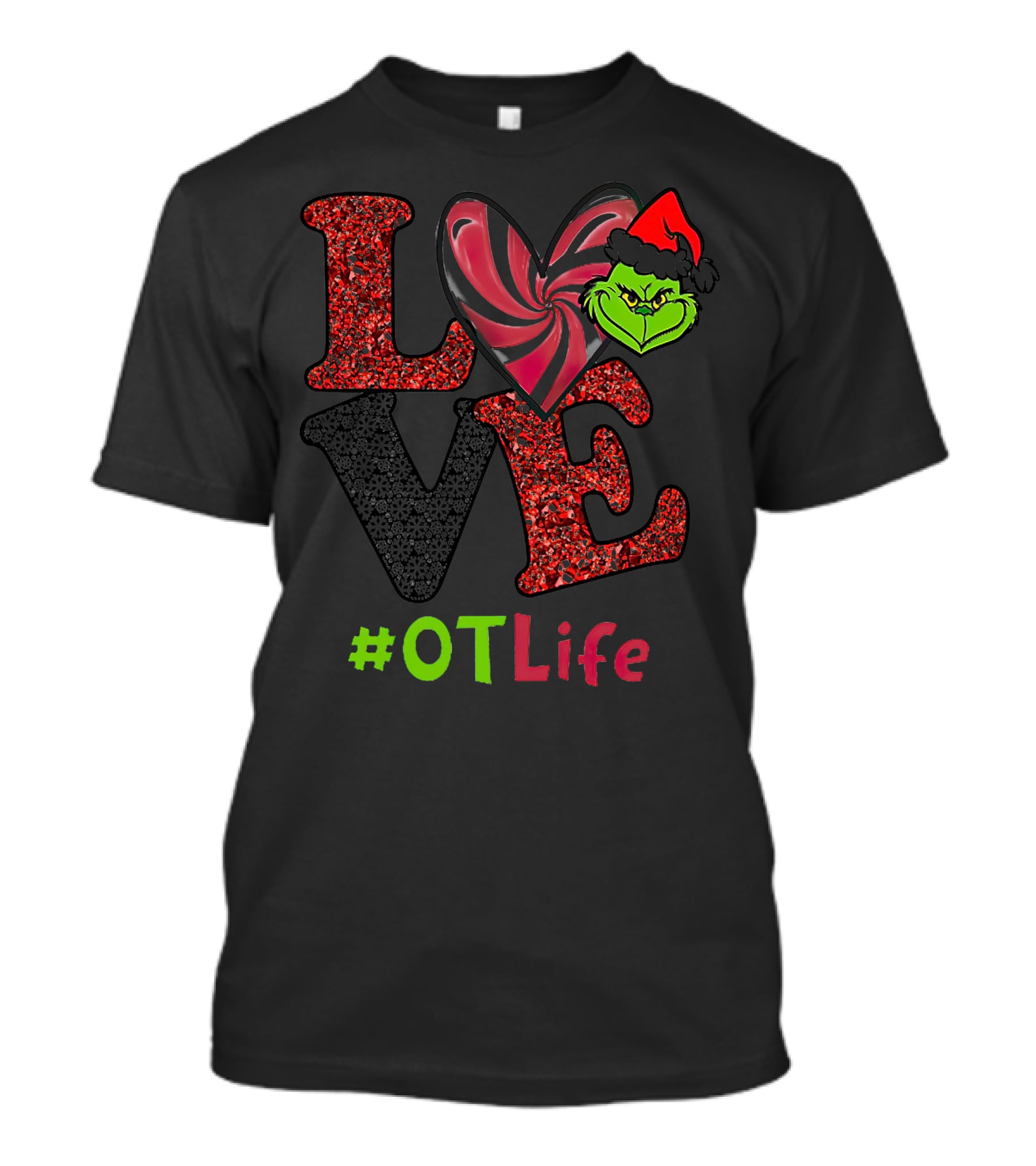 Love Grinch Heart #OTLife T-Shirt