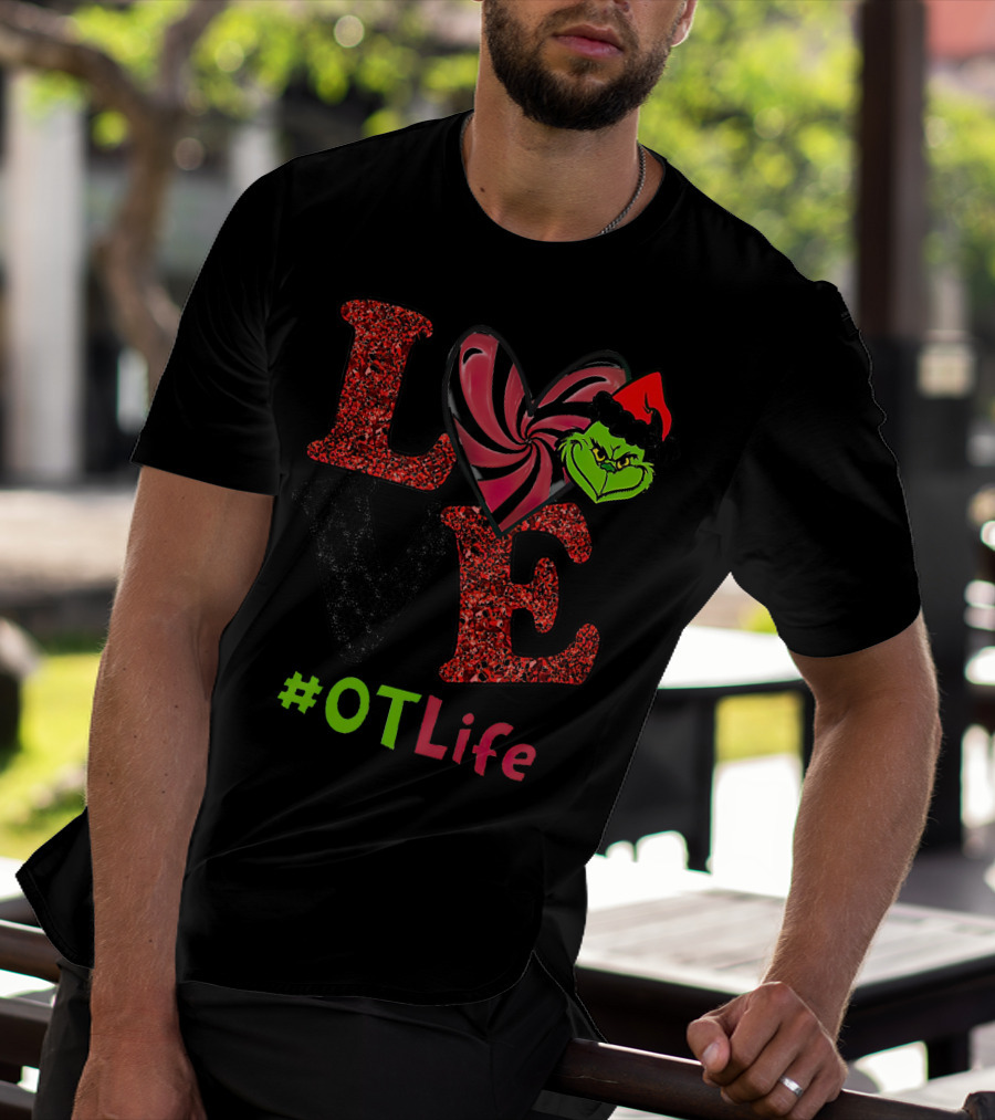Love Grinch Heart #OTLife T-Shirt