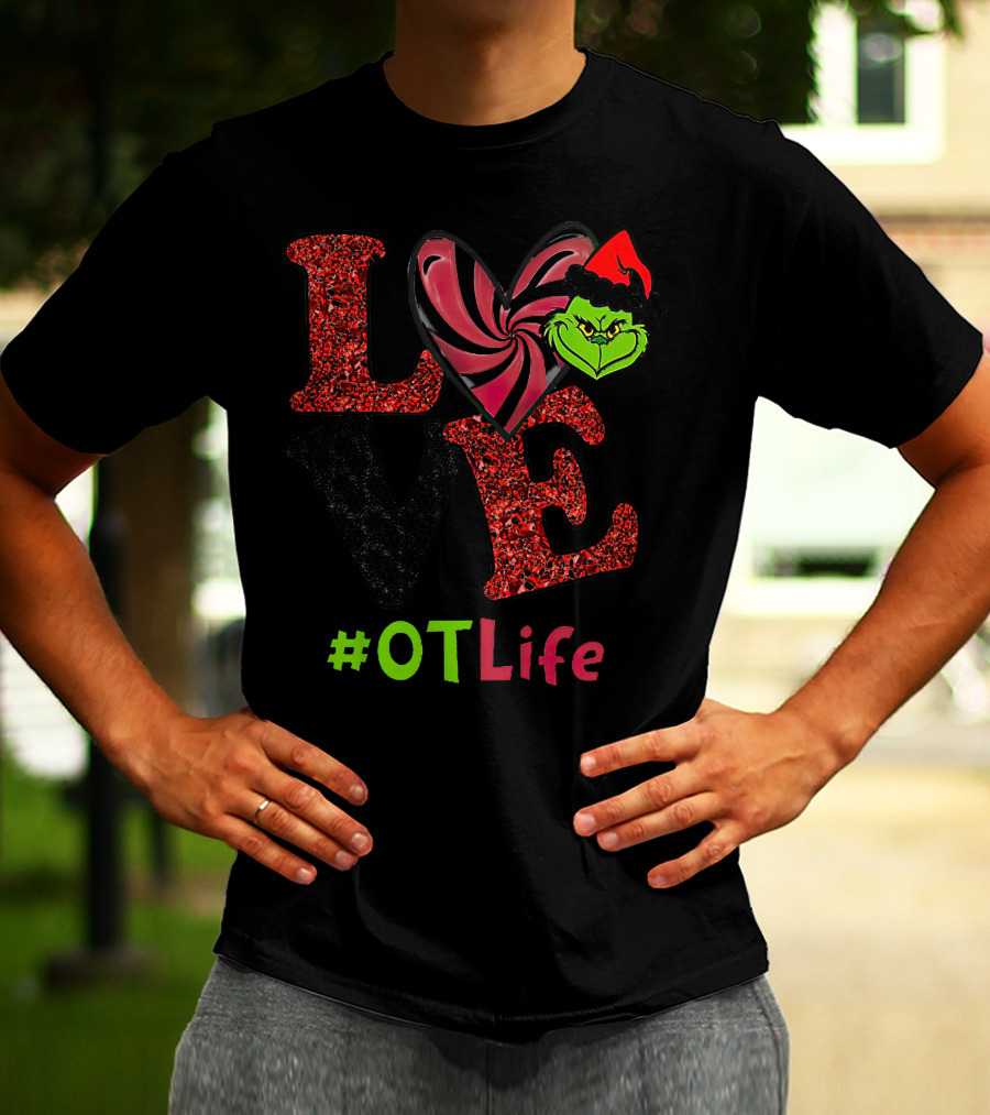 Love Grinch Heart #OTLife T-Shirt