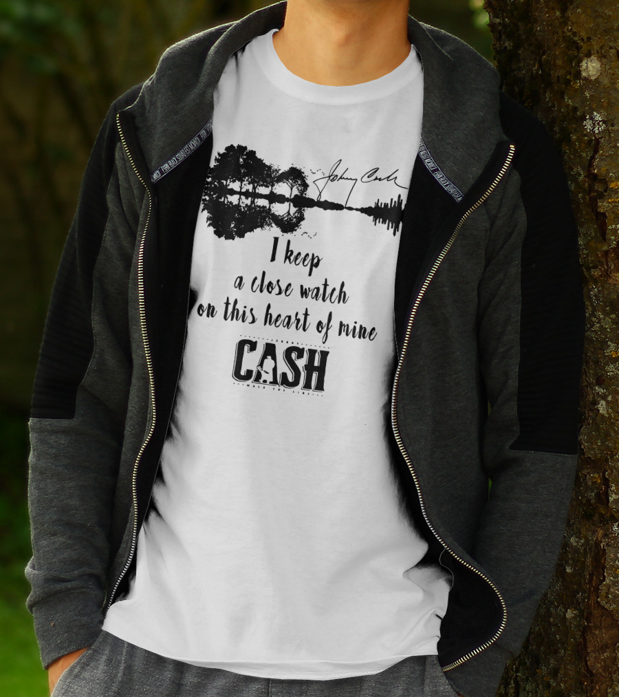Johnny Cash I Keep A Close Watch On This Heart Of Mine T-Shirt