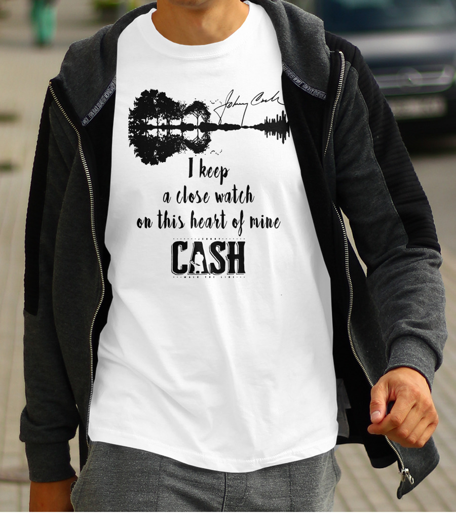 Johnny Cash I Keep A Close Watch On This Heart Of Mine T-Shirt