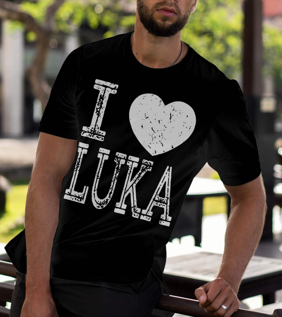 I Love Luka Basketball NFL T-Shirt