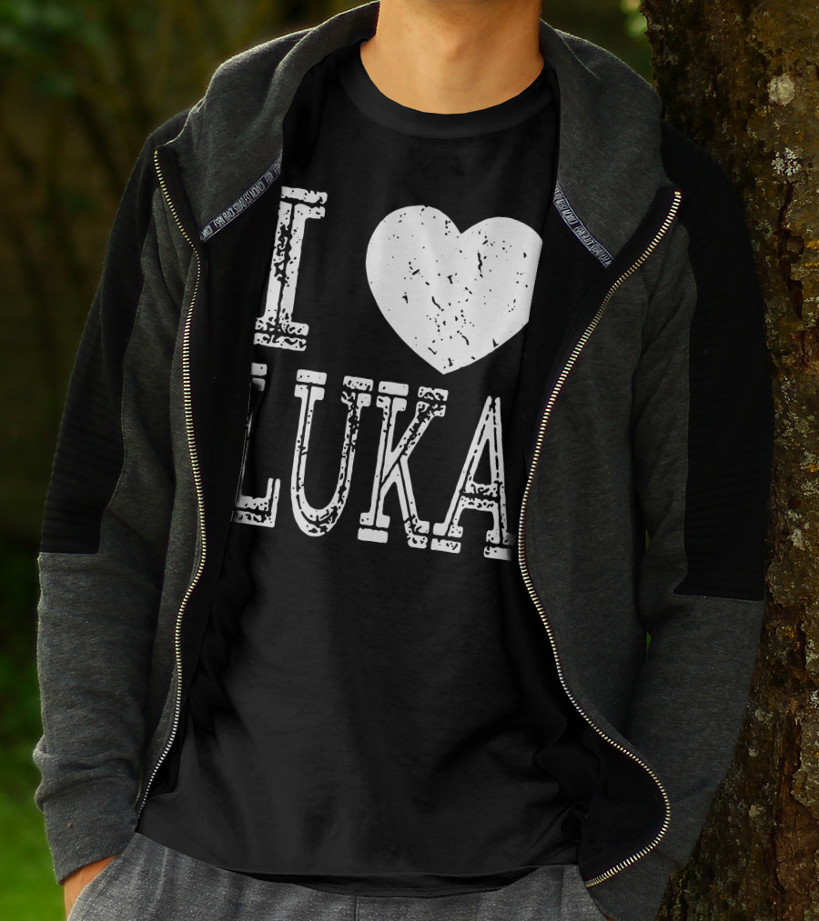 I Love Luka Basketball NFL T-Shirt