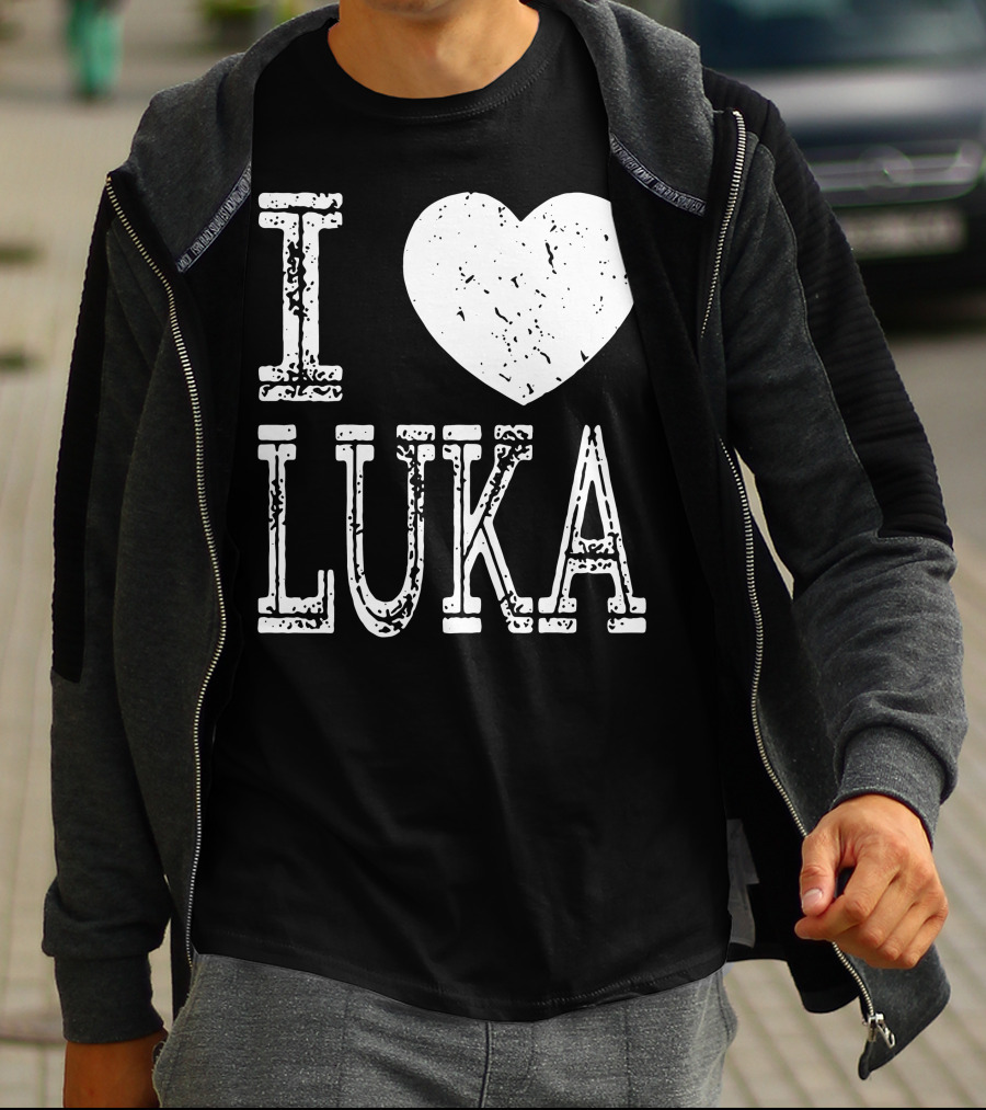 I Love Luka Basketball NFL T-Shirt