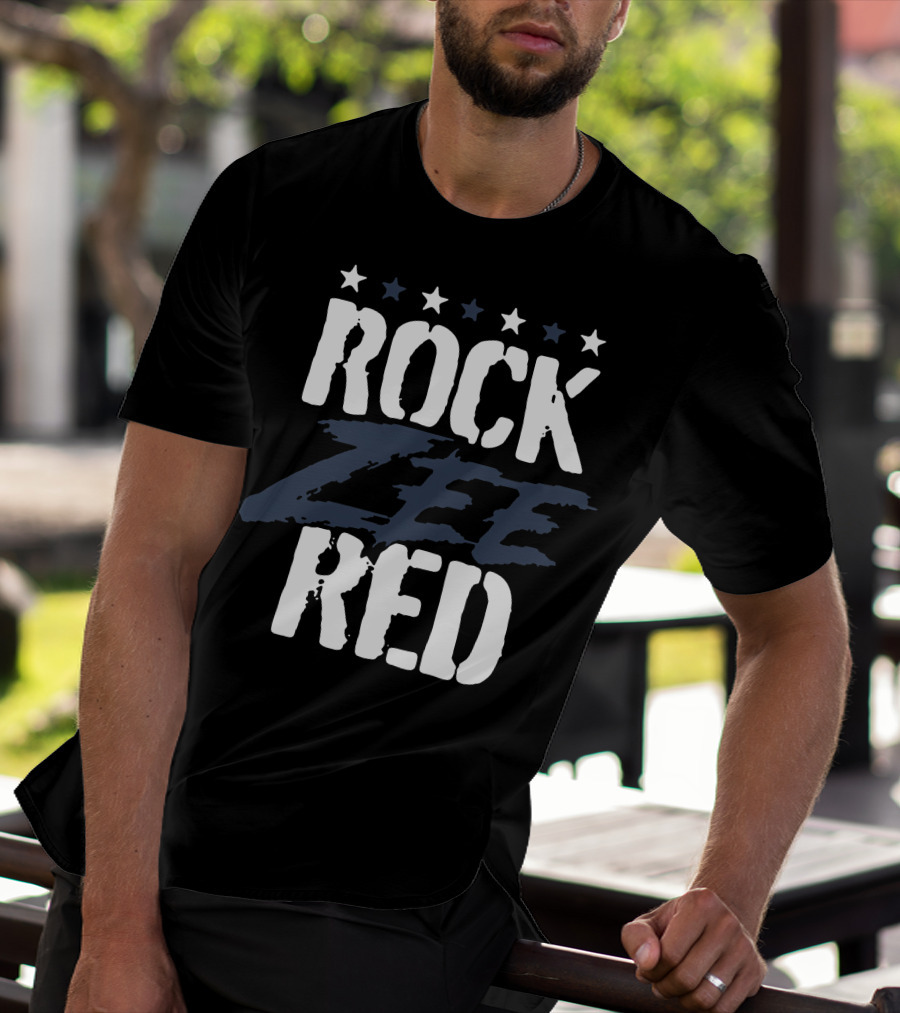 Rock Zee Red Stars T-Shirt